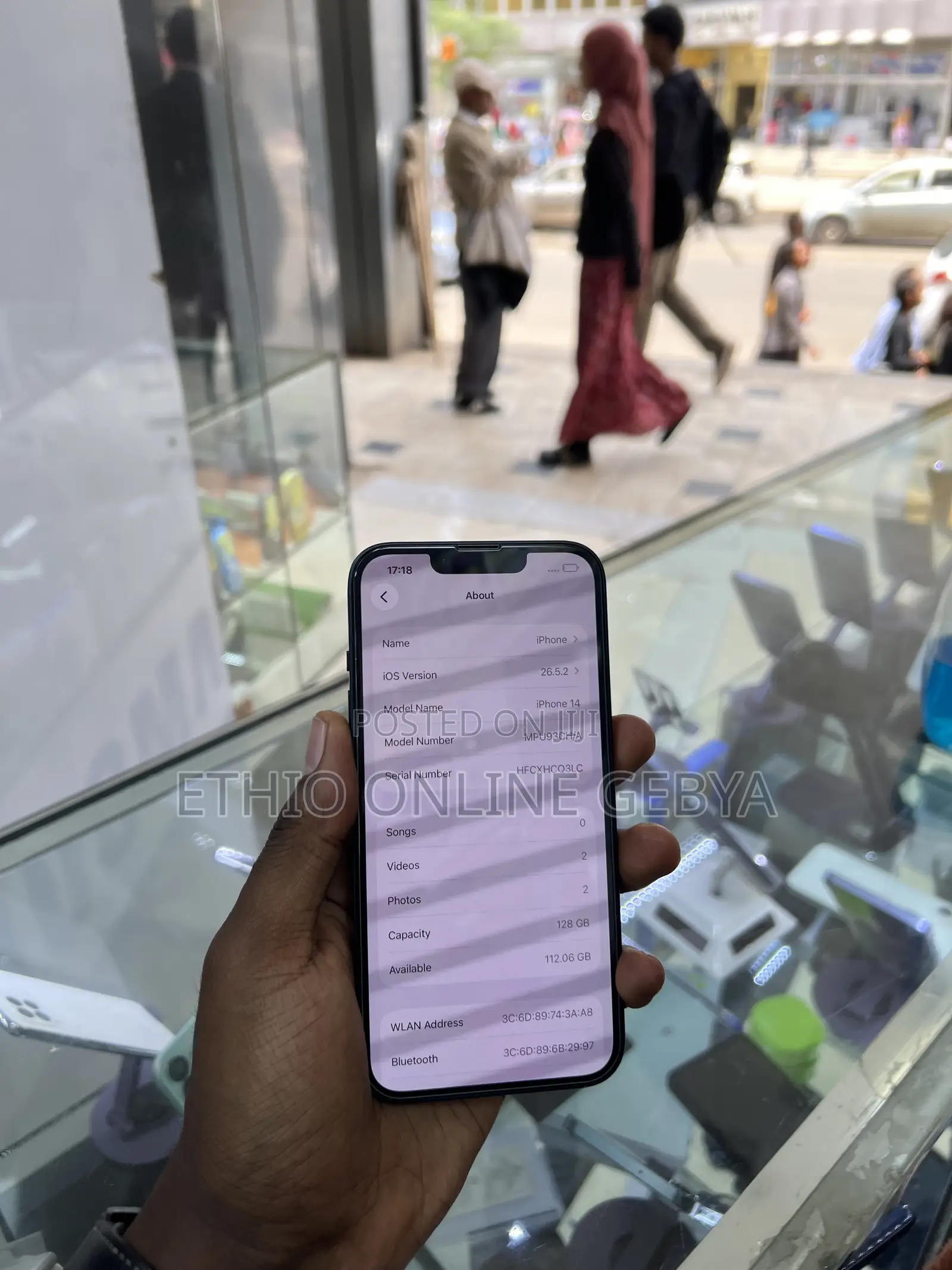 New Apple iPhone 14 128 GB Blue
