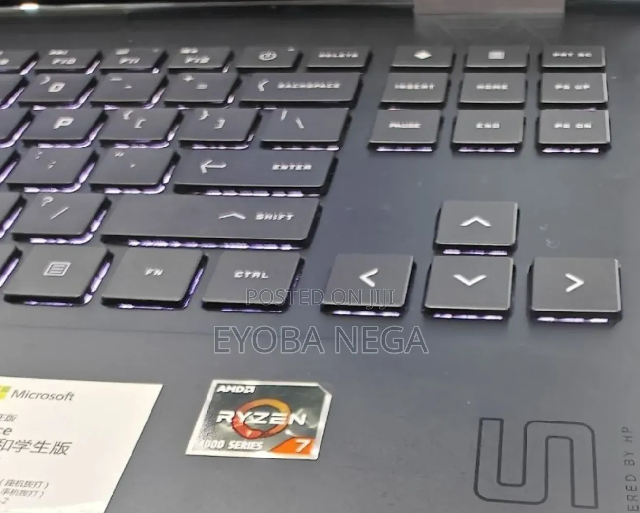New Laptop HP Omen 15 16GB AMD Ryzen 7 SSD 512GB