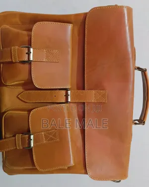 Different Color Leather Business Briefcase – Vintage Premium Bag