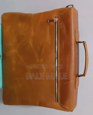 Different Color Leather Business Briefcase – Vintage Premium Bag