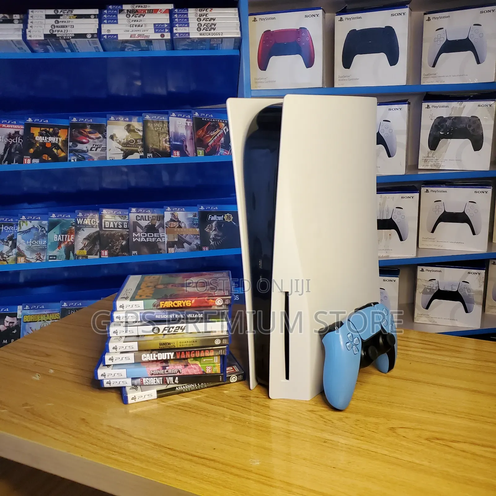 PS5 Fat – 1 Original Joystick + 5 Games