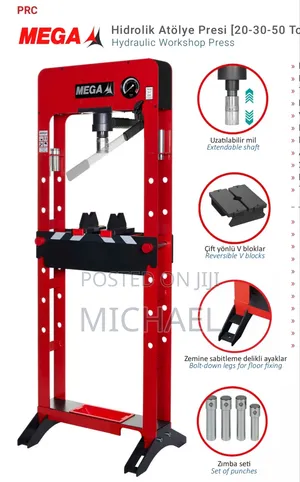 Hydraulic Press Machine Mega 50 Ton