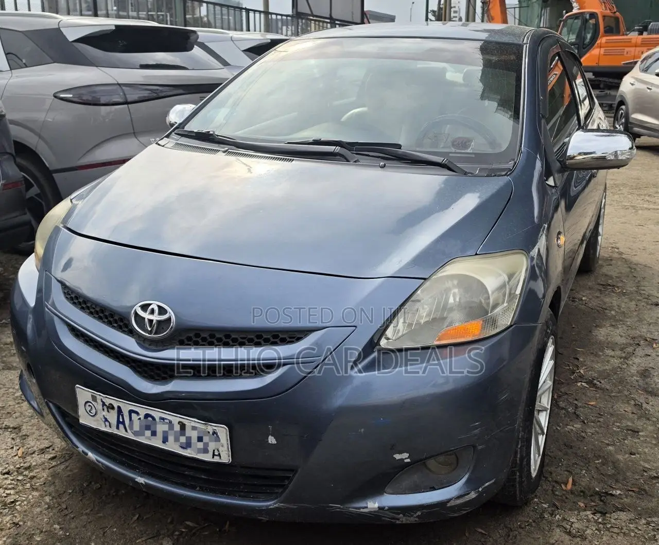Toyota Yaris 2007 Blue