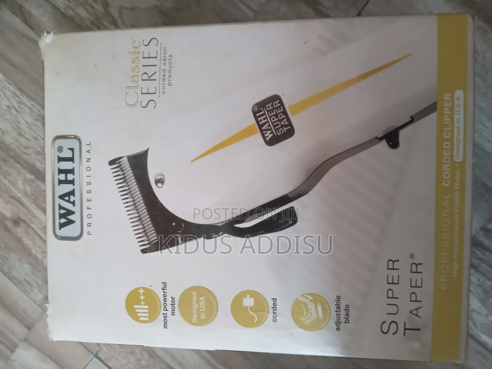 Original Wahl Professional Super Taper Hair Clipper (100% Genuine USA)