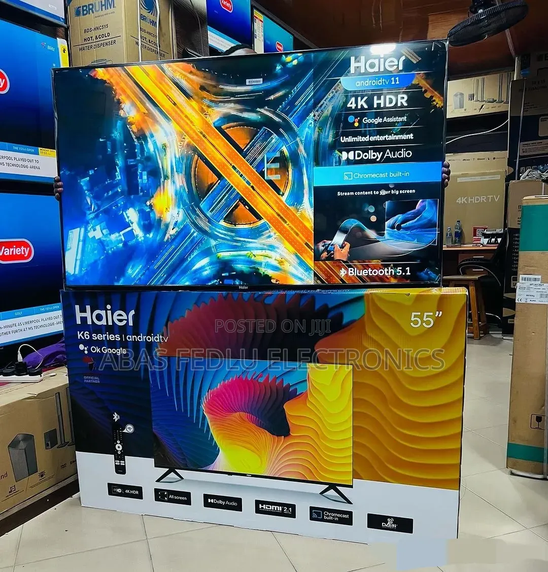 Haier Smart Google TV 55 Inche