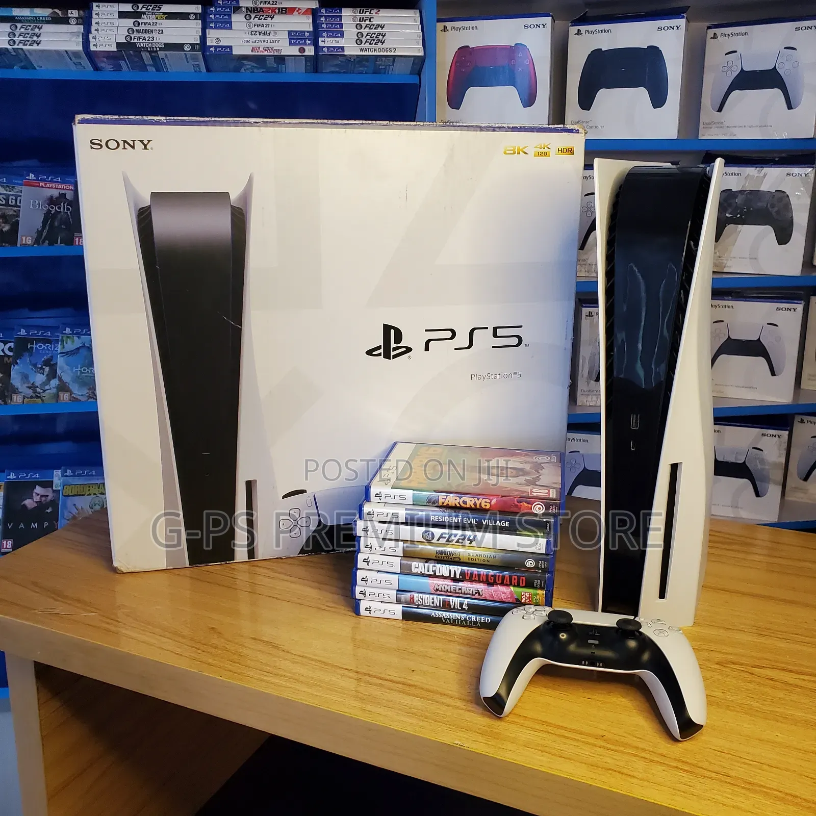 Brand New PS5 Fat – 5 Games Included