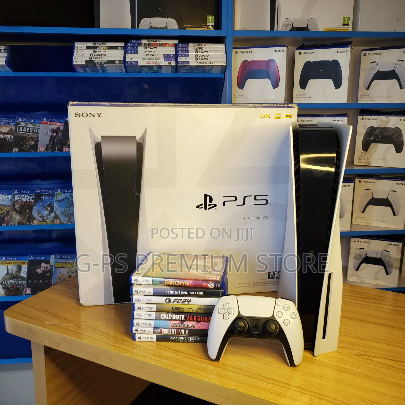 PS5 Fat Brand New – FC 26 + 5 Games
