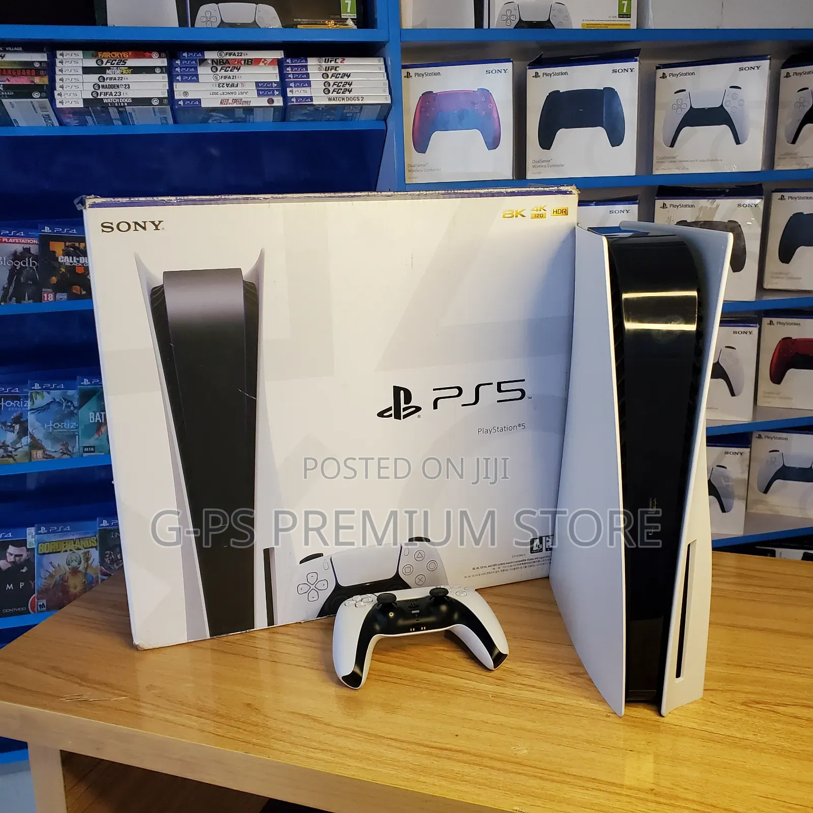 PS5 Fat Edition – 5 Games + Joystick