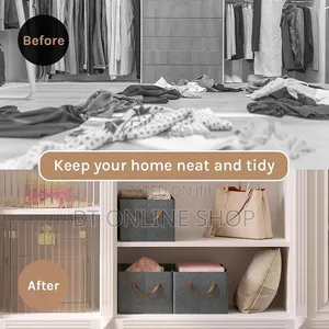 Dust Proof Foldable Storage Box With Li