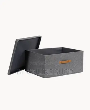 Dust Proof Foldable Storage Box With Li