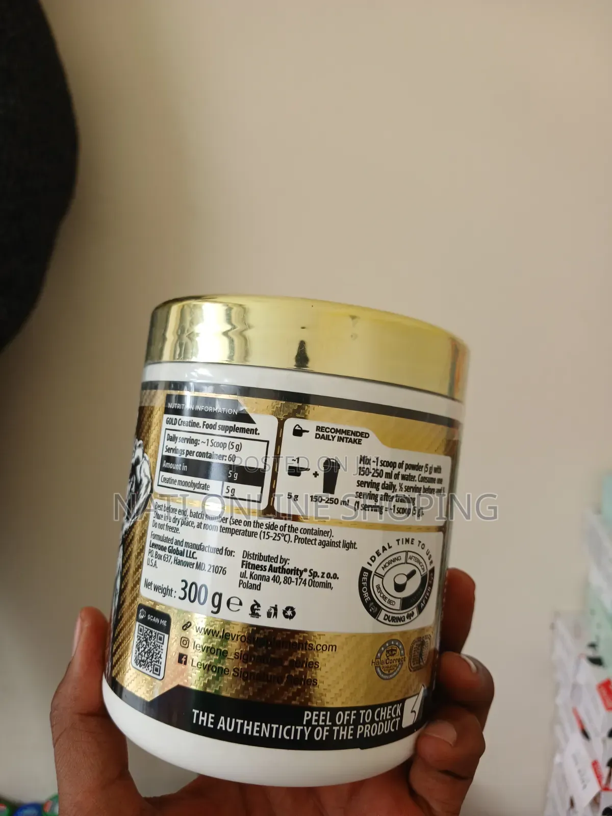 Kevin Levrone Signature Series - Gold Creatine