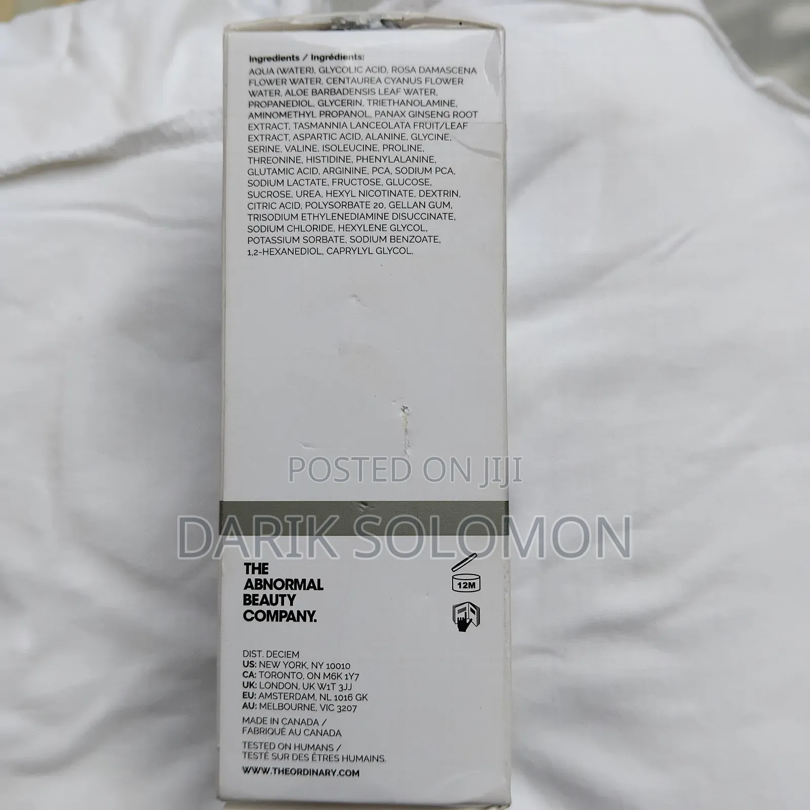 The Ordinary
