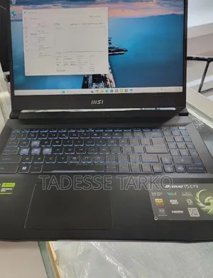 New Laptop MSI 16GB AMD Ryzen 5 SSD 512GB
