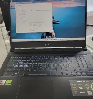 New Laptop MSI 16GB AMD Ryzen 5 SSD 512GB