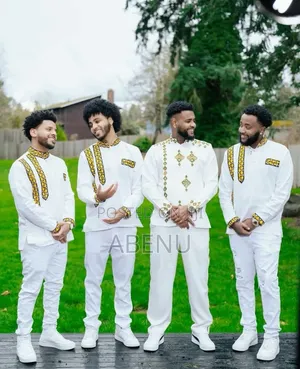 Elegant Ethiopian Habesha Men’s Traditional Wear