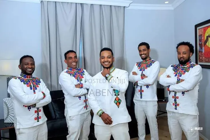 Elegant Ethiopian Habesha Men’s Traditional Wear