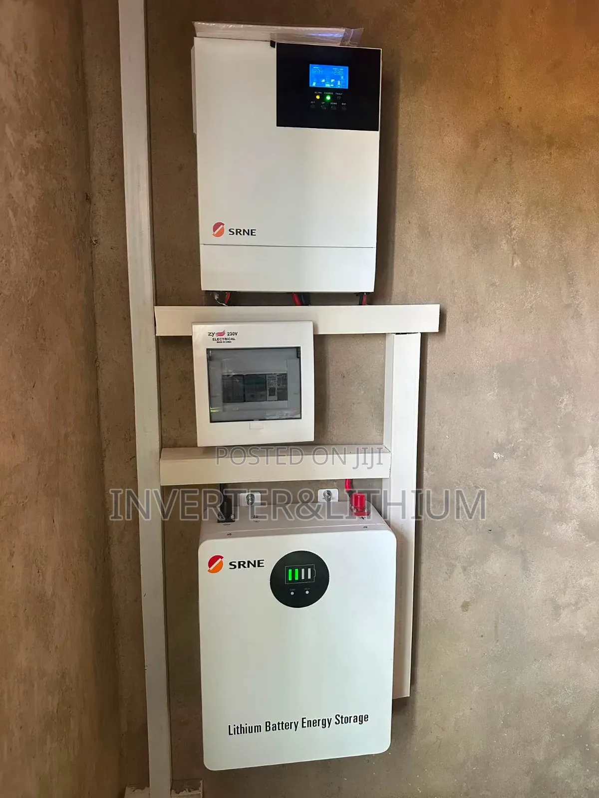 Inverter Lithium Ion Battery ( ኢንቨርተር እና ሊትየም አየን ባትሪ )
