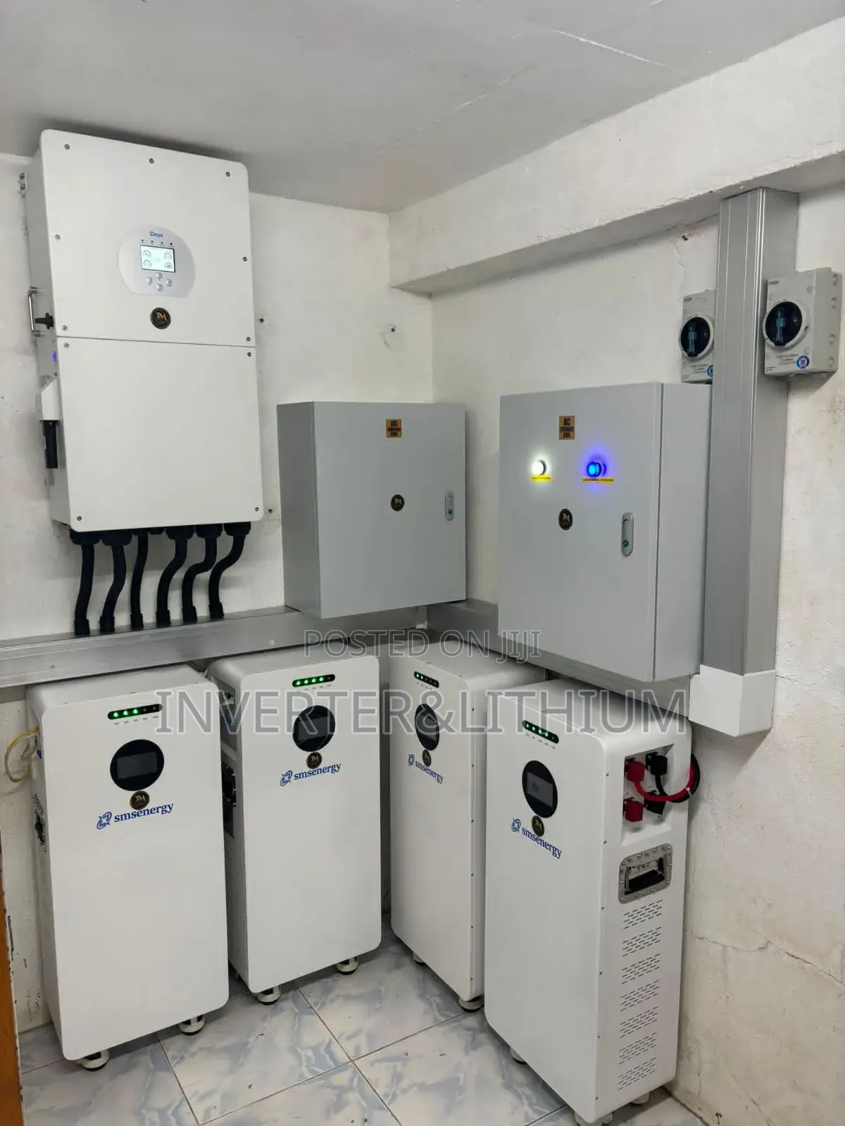 Inverter Lithium Ion Battery ( ኢንቨርተር እና ሊትየም አየን ባትሪ )