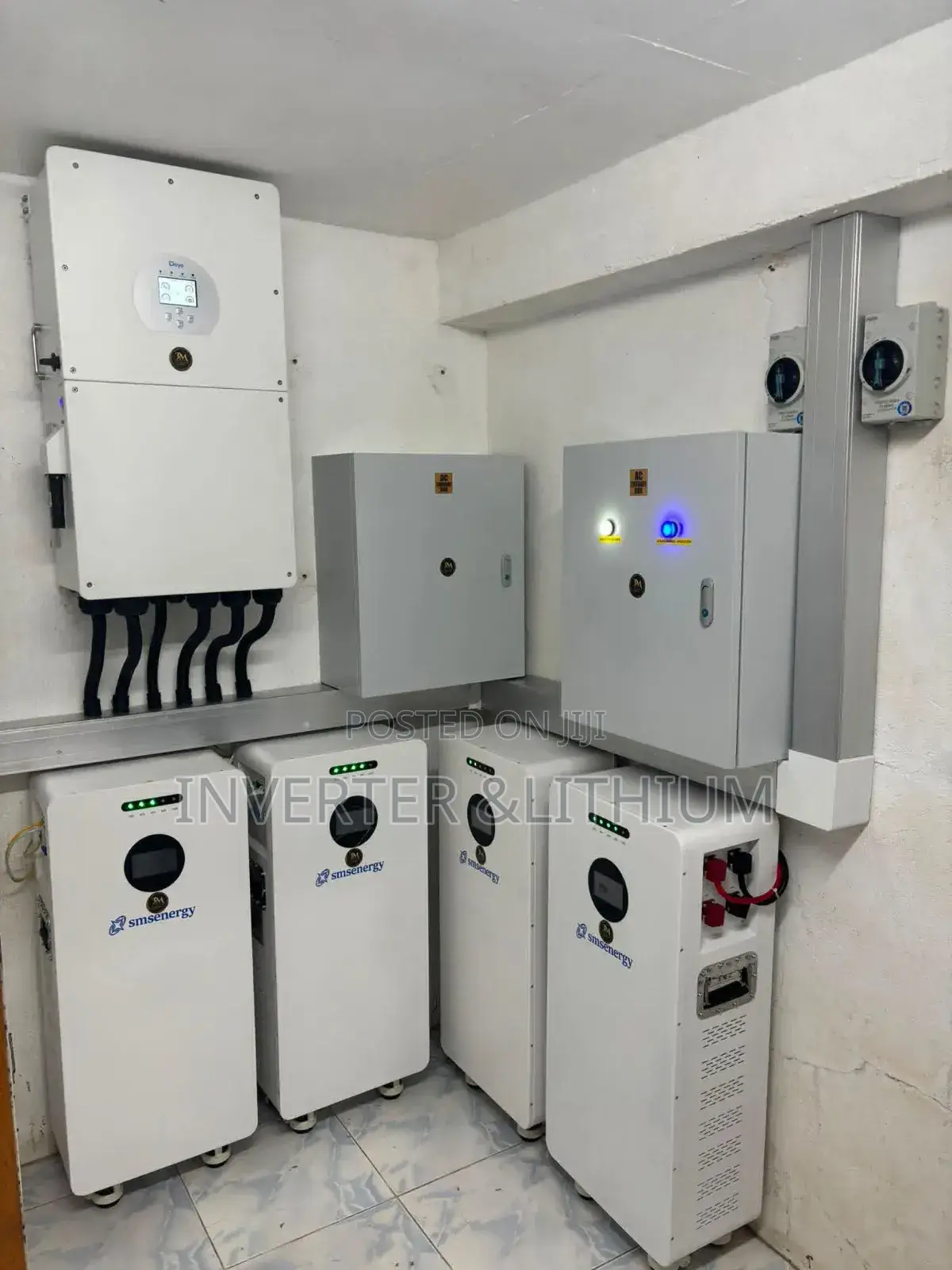 Inverter Lithium Ion Battery ( ኢንቨርተር እና ሊትየም አየን ባትሪ )