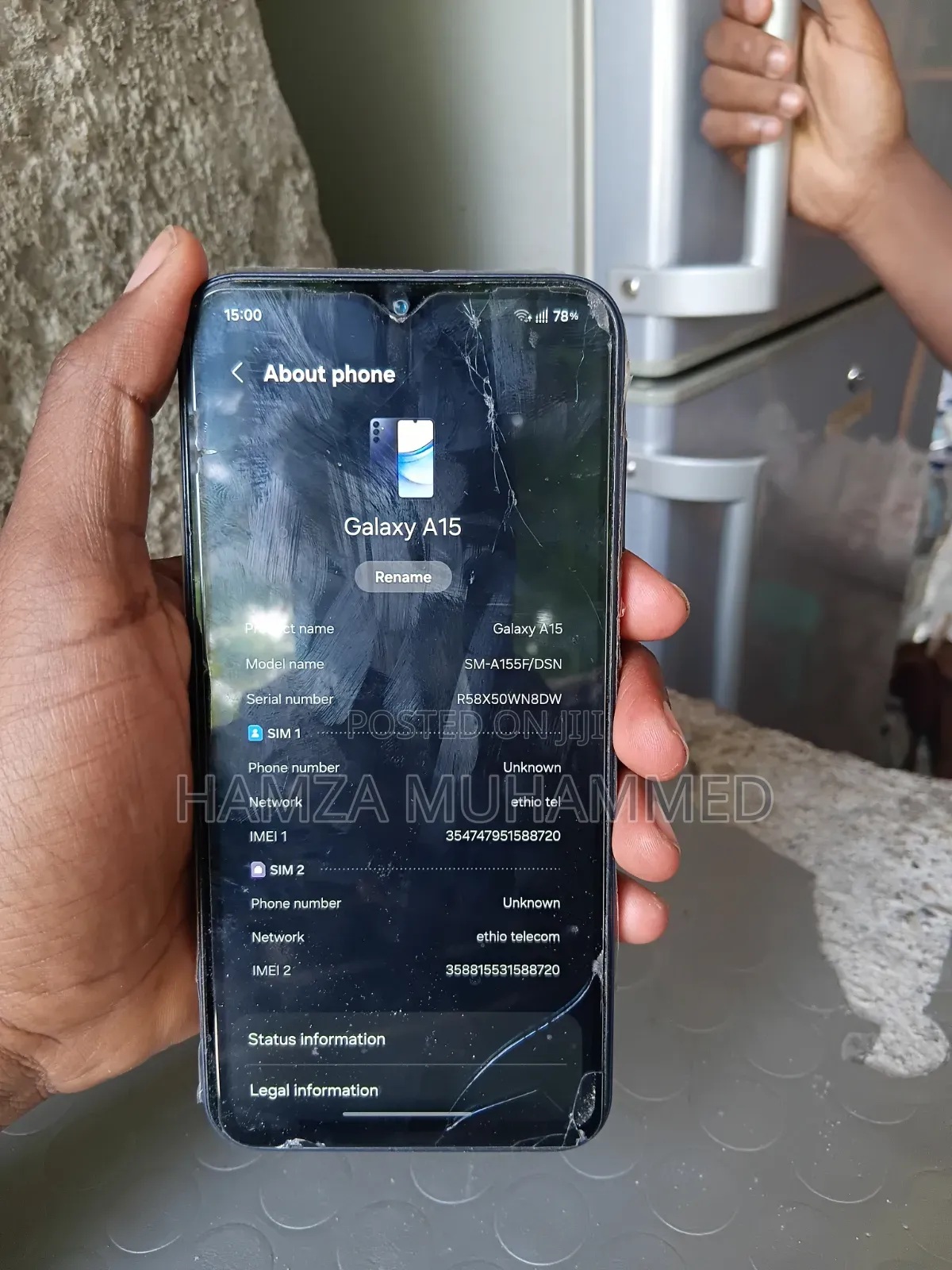 Samsung Galaxy A15 128 GB Black