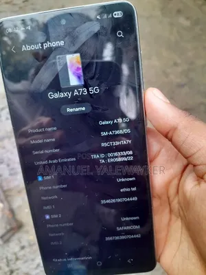 Samsung Galaxy A73 5G 256 GB Gray