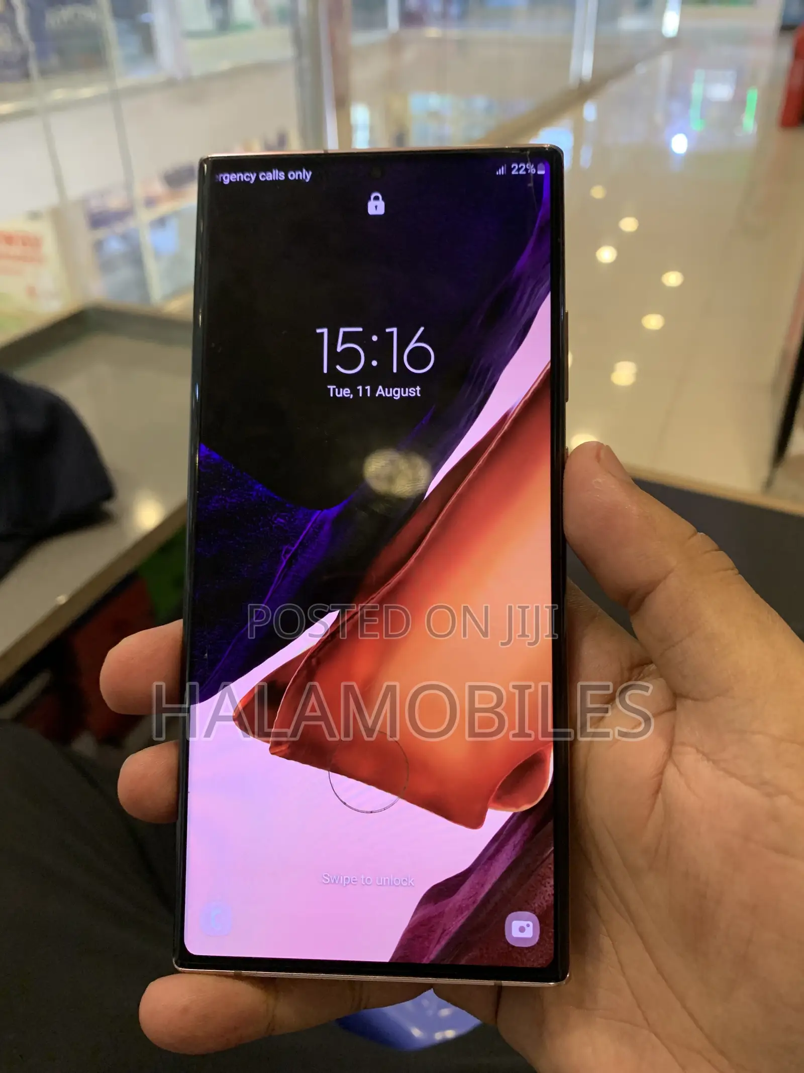 Samsung Galaxy Note 20 Ultra 5G 256 GB Gold