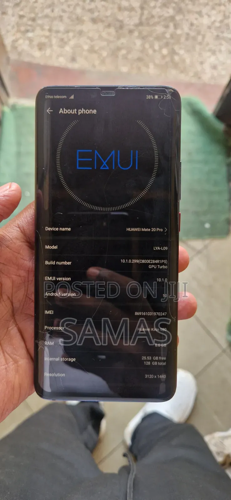 Huawei Mate 20 Pro 128 GB Pink