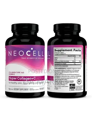 NeoCell Super Collagen+C Dietary Supplement (250 Tablets)
