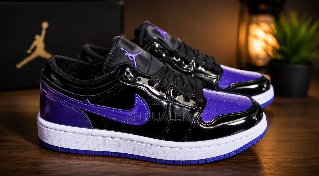 Air Jordan 1 Low – Black Royal Blue 