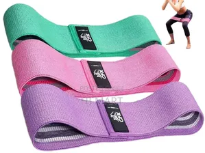 3pcs Elastic Hip Resistance Band Set