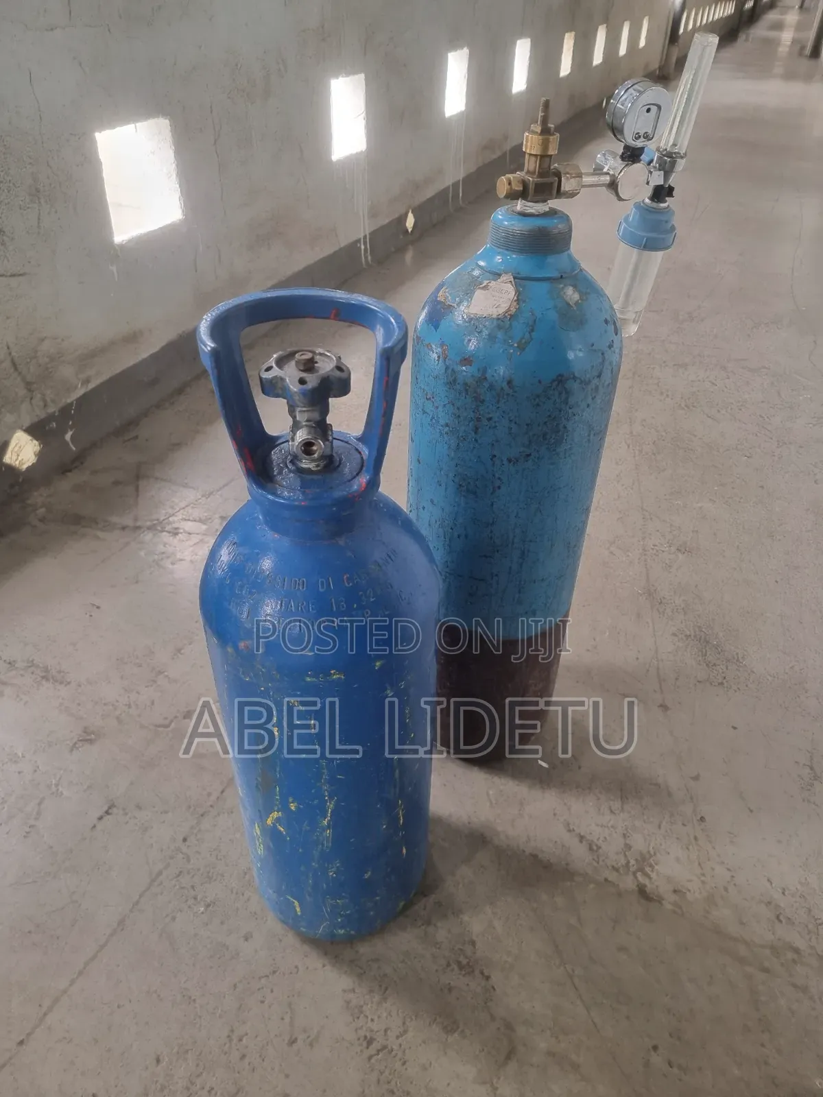 High-Pressure Steel and Industrial Compressed Gas Cylinder