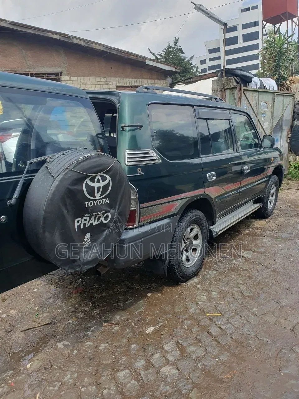 Toyota Land Cruiser 2002 Blue