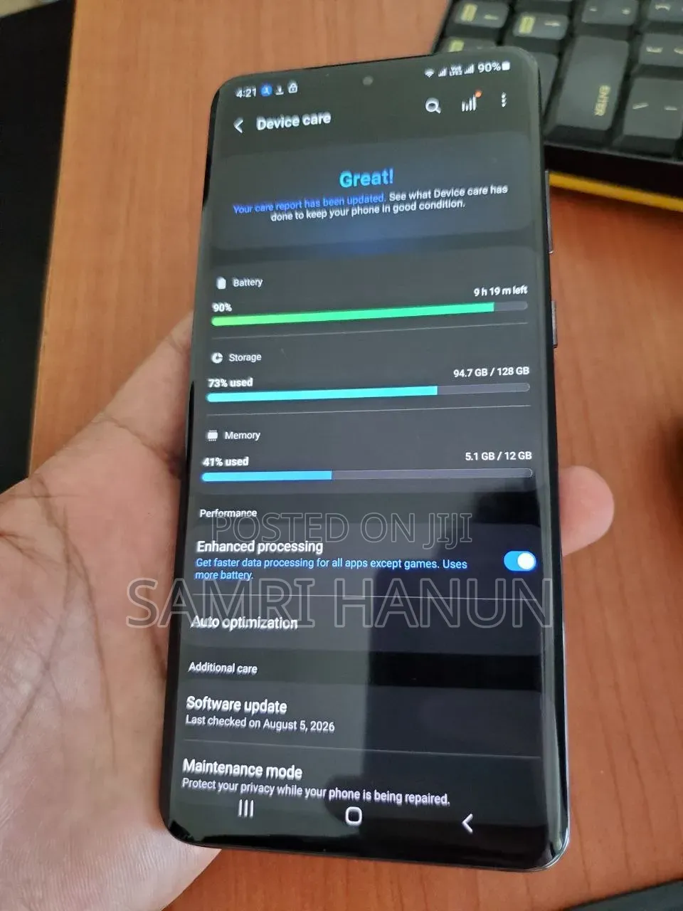 Samsung Galaxy S20+ 5G 128 GB Black
