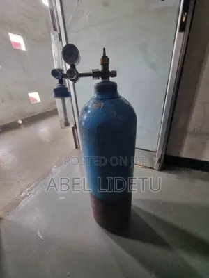 Sturdy Refillable Steel Oxygen Gas Bottle