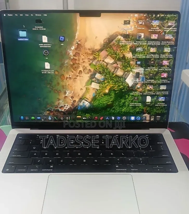 New Laptop Apple MacBook Pro 2021 M1 16GB Apple M1 Pro SSD 512GB