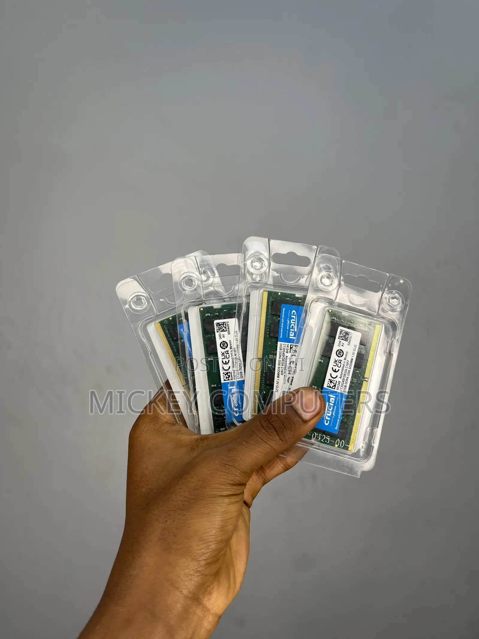 Crucial 32gb Ddr4 3200mhz Sodimm Laptop Ram