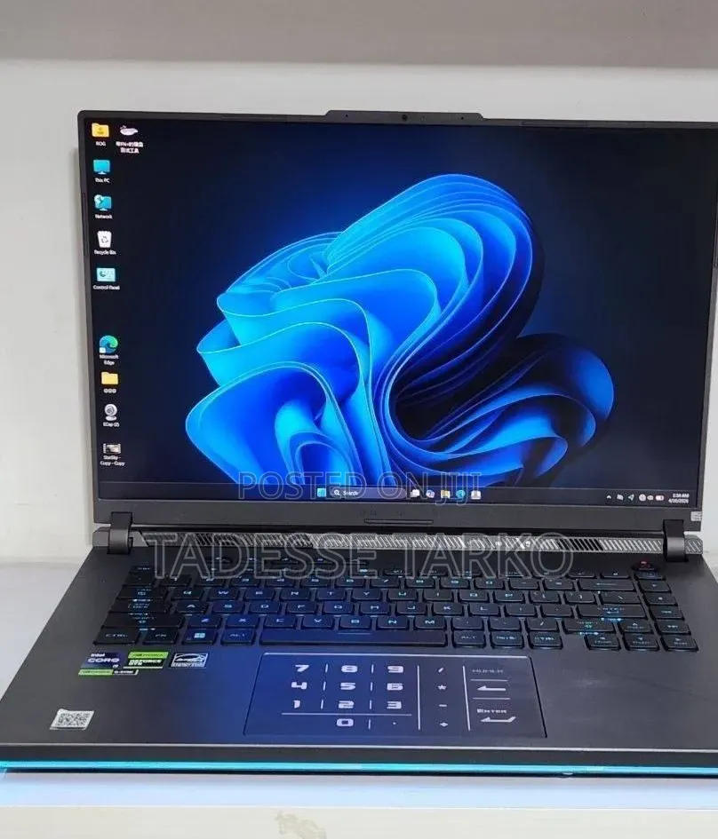 New Laptop Asus ROG Strix G16 G614 16GB Intel Core i9 SSD 1T