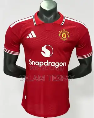 Red Maliya Football Jersey