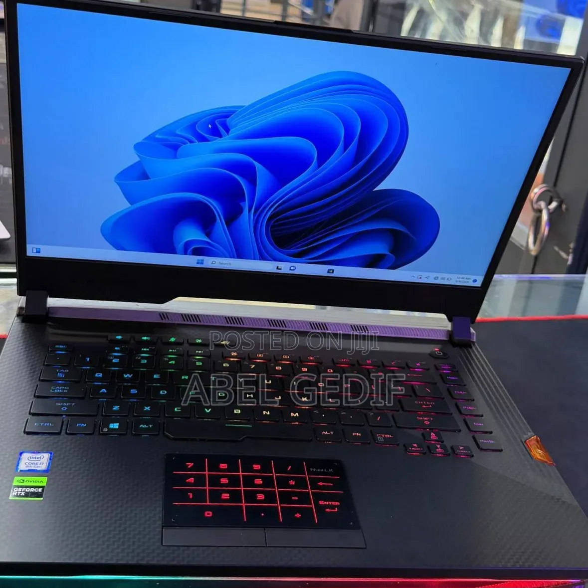 New Laptop Asus ROG Strix G15 16GB Intel Core i7 SSD 1T