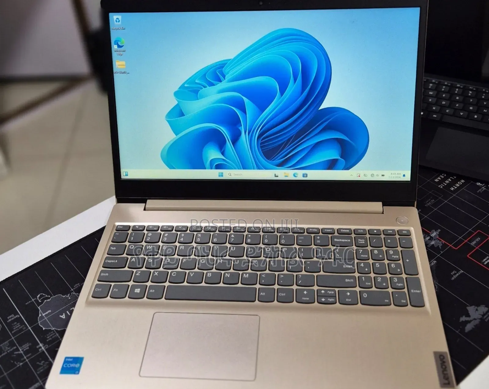 New Laptop Lenovo Ideapad 3 8GB Intel Core i3 SSD 256GB
