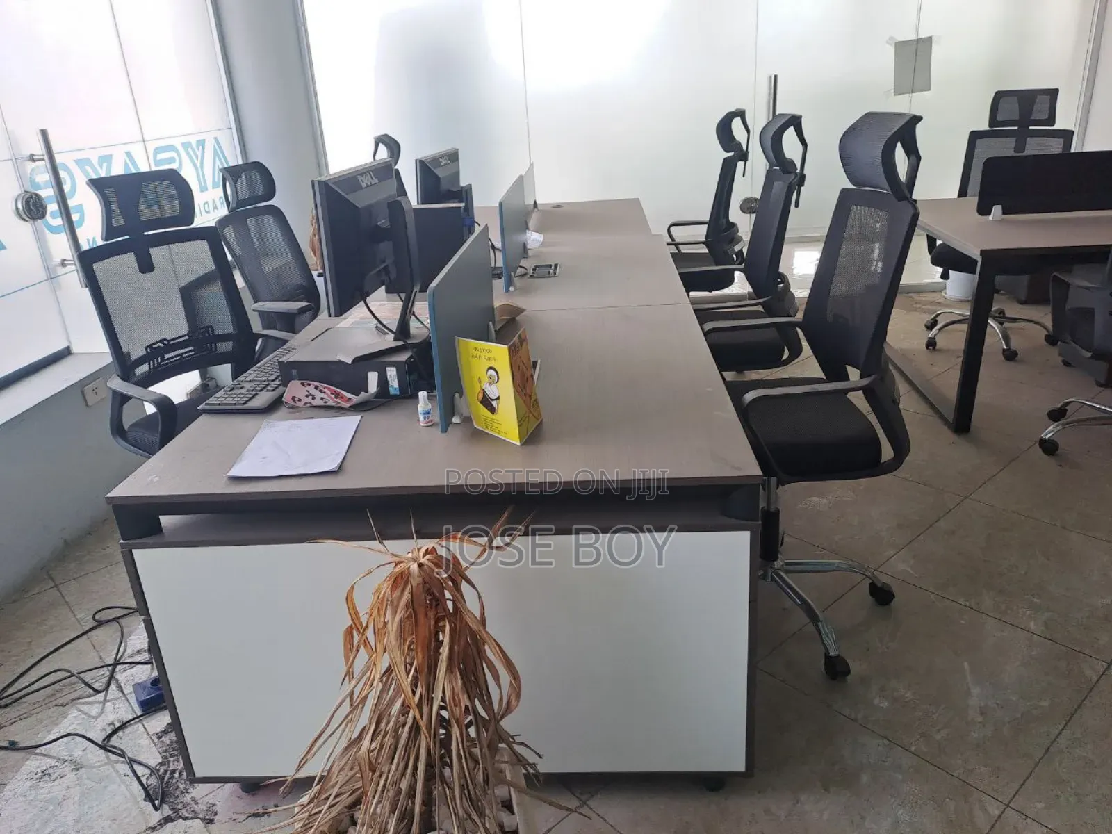 Four Work Seater Work Station