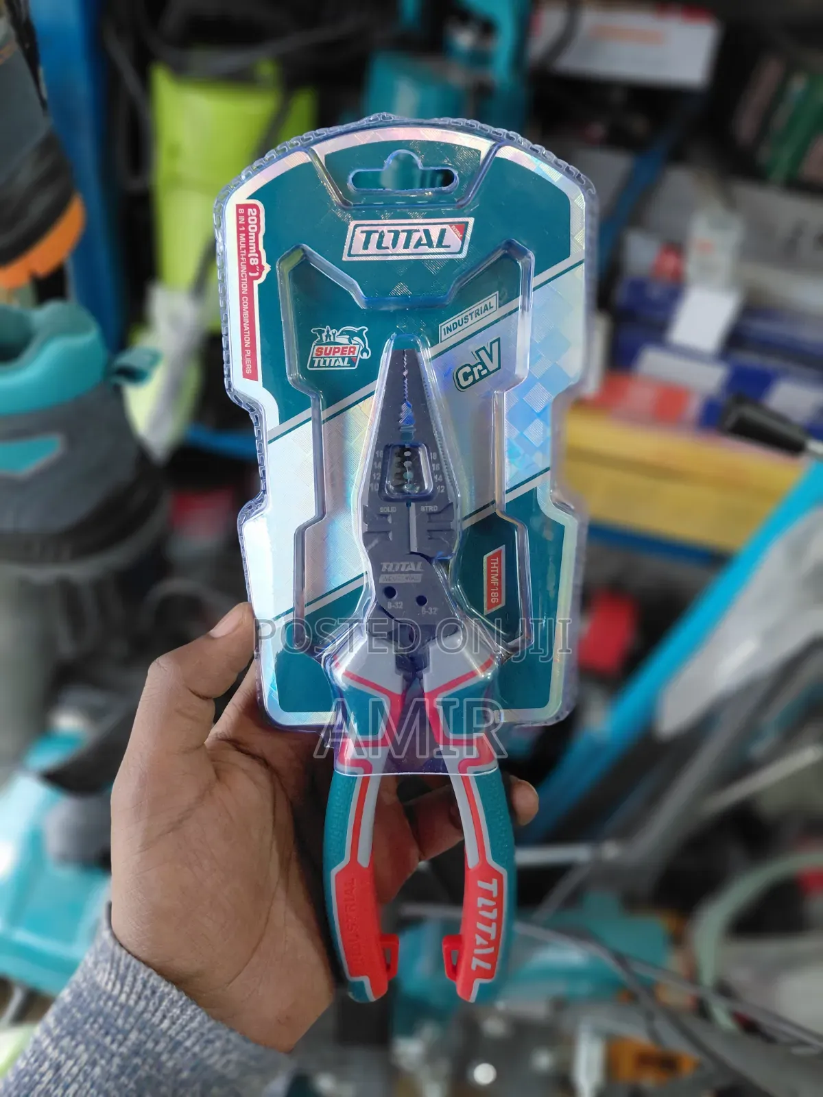 8-in-1 Multi-Function Combination Pliers