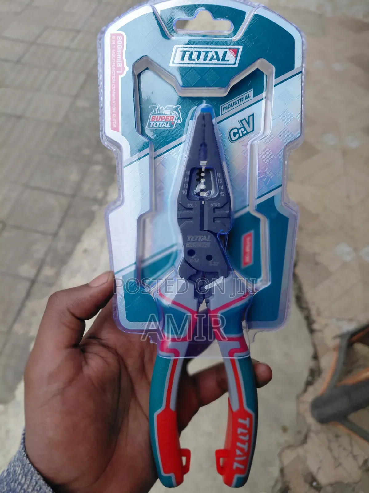 8-in-1 Multi-Function Combination Pliers