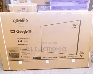 75+inch Orbit Frameless Screen New 2026 Model Google TV