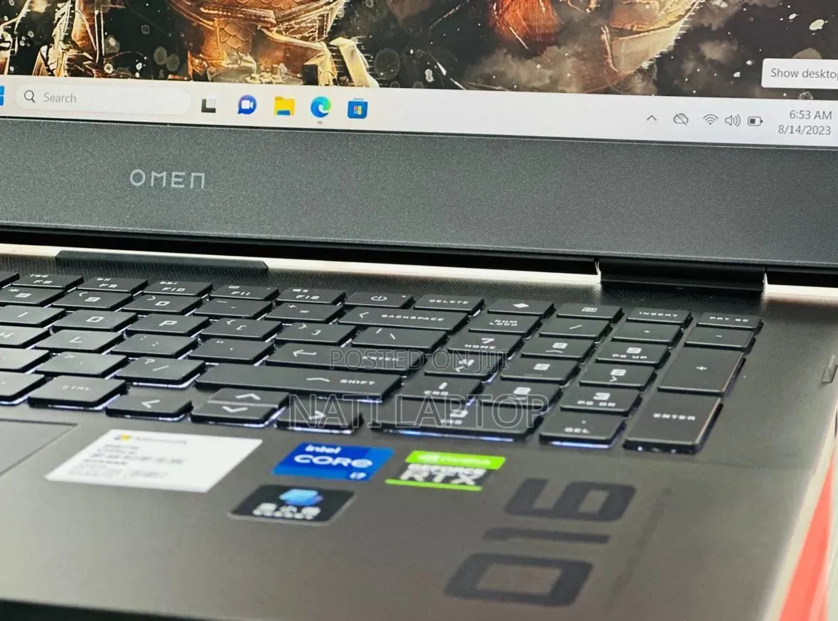 New Laptop HP Omen 16 16GB Intel Core i9 SSD 1T