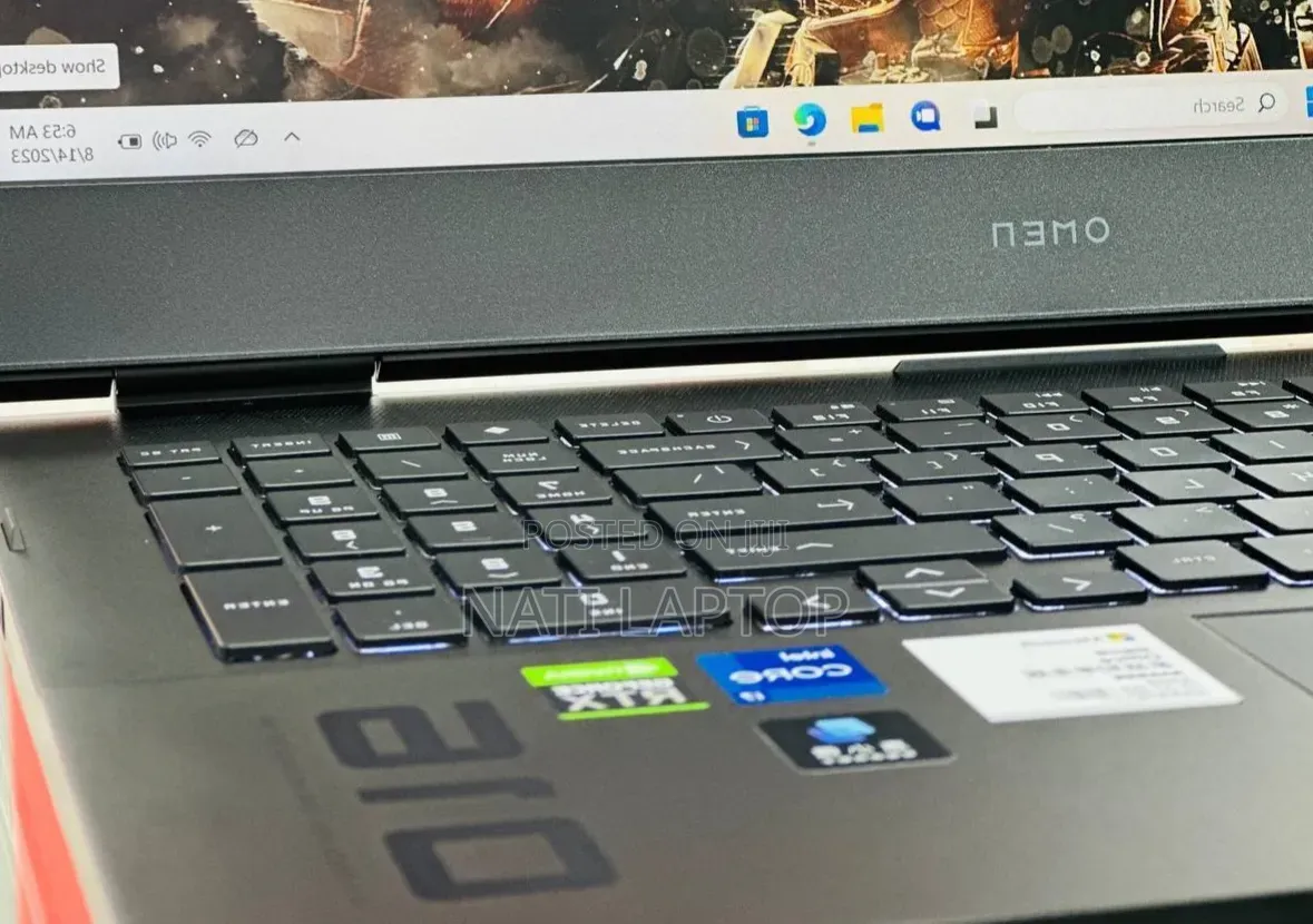 New Laptop HP Omen 16 16GB Intel Core i9 SSD 1T