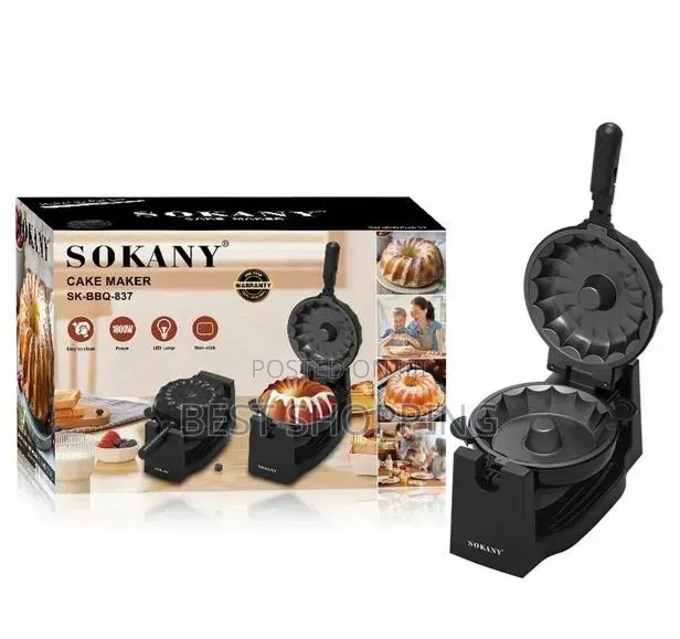Sokany Cake Maker Chocolate , Vanilla and Mini Desserts Maker