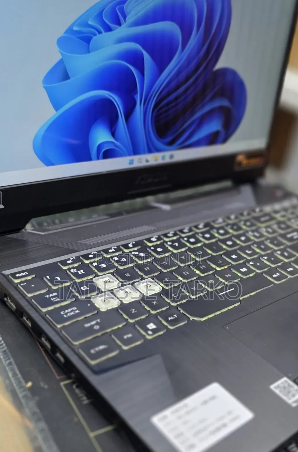 New Laptop Asus TUF Gaming A15 16GB AMD Ryzen 9 SSD 512GB