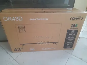 Orbit Smart Qled TV 43 Inch Andraid Framless Webos TV 2026 Hifi