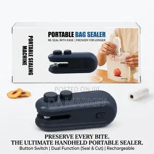 Portable Handheld Mini Bag Sealer and Cutter Featuring